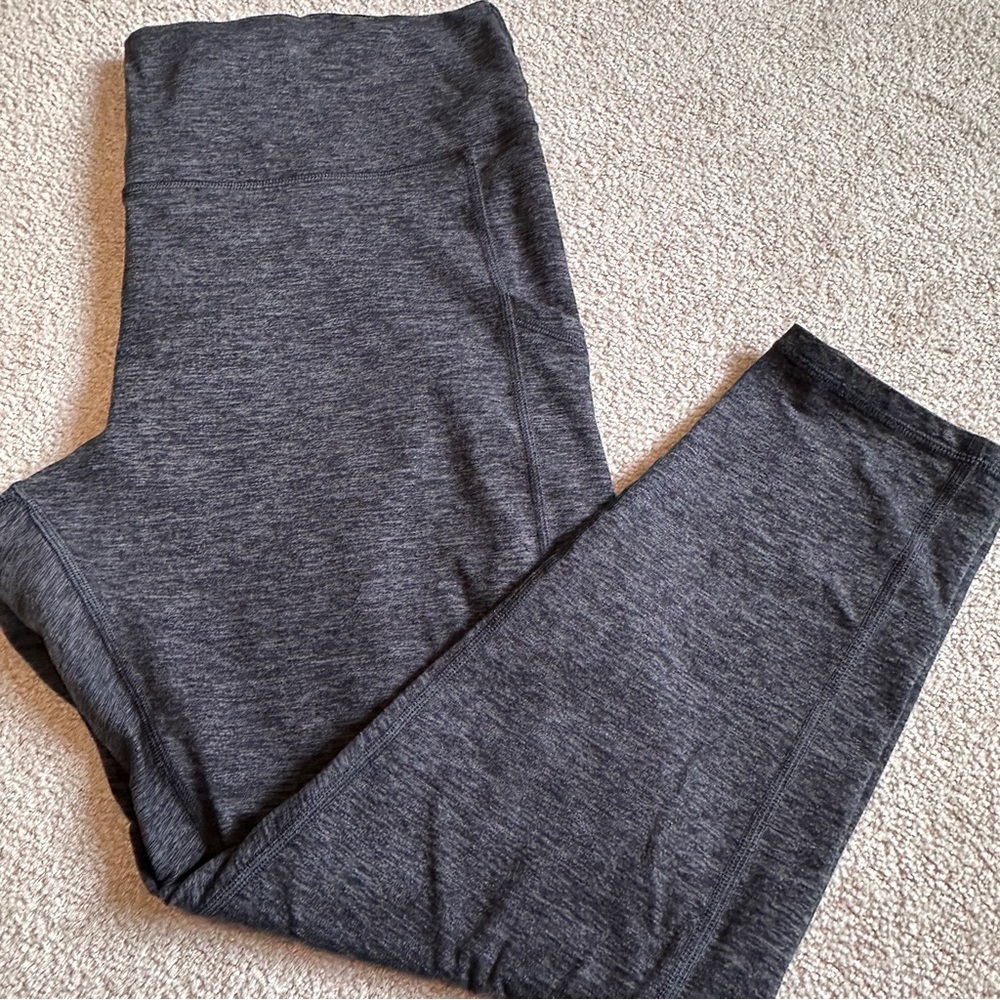 Aerie chill play move 7/8 leggings -  heather charcoal - XXL